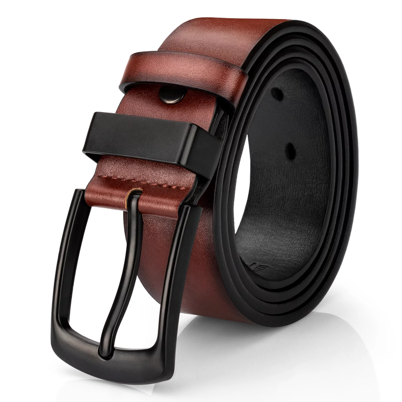 Men's Leather Belt - 1.38mm Width