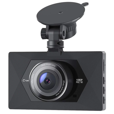 Dashboard Camera Video Recorder with 3" LCD Display, Night Vision, WDR, Motion Detection, Parking Mode, G-Sensor, 170° Wide Angle, 1080P Full HD