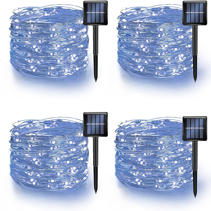 80 FT 240 LED Solar Powered Waterproof Fairy Lights 8 Modes 