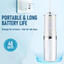 Rechargeable Cordless Electric Water Flosser - 3 Modes & 4 Jet Tips 