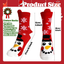 12 Pairs Christmas Socks - Fun Colorful Holiday Socks