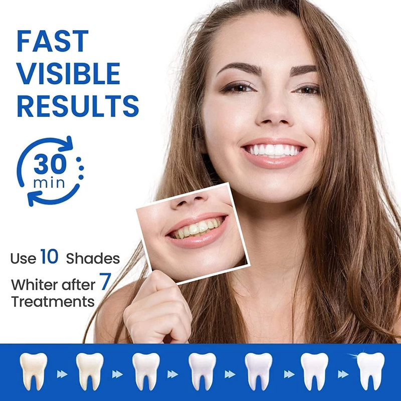 28 Pcs Effective Teeth White Strips, Remove Smoking Coffee Soda Wine Stains