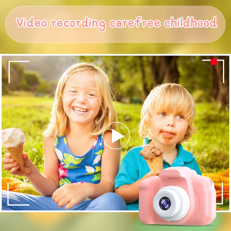 Kids Digital Camera 1080P HD 20MP with 32GB SD Card