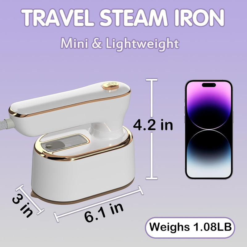 Mini Travel Steamer Iron for Clothes