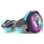LED Light Self Balancing Wheel Electric Scooter - Wheeled Hover Board with Bluetooth Speaker 