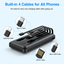 20000Mah Power Bank Portable Fast Charger with Cables