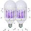 2 Pack Bug Zapper Light Bulbs - UV LED