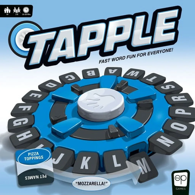 Tapple Word Game, Fast-Paced Family Board Game