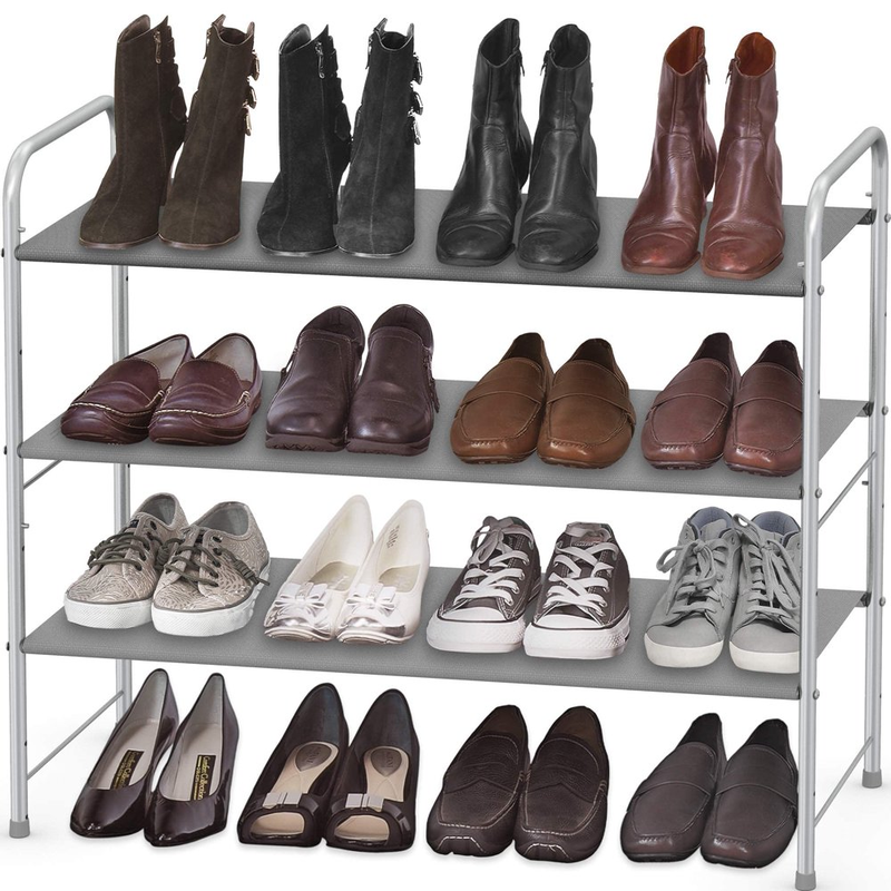 3 or 4 Tier Shoe Rack Storage Organizer 