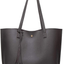 Women S Soft Faux Leather Tote Shoulder Bag from Dreubea, Big Capacity Tassel Handbag