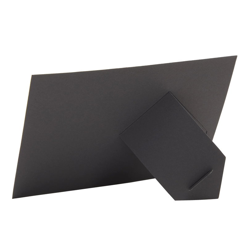 50 Pack Black Paper Picture Frames