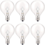 6 Packs- 25 Watt Wax Warmer Bulbs-Light Bulbs for Full Size Scentsy Warmer, 