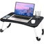 Ergonomic Foldable Lap Desk with Accessory Slots with Anti-Slip Design