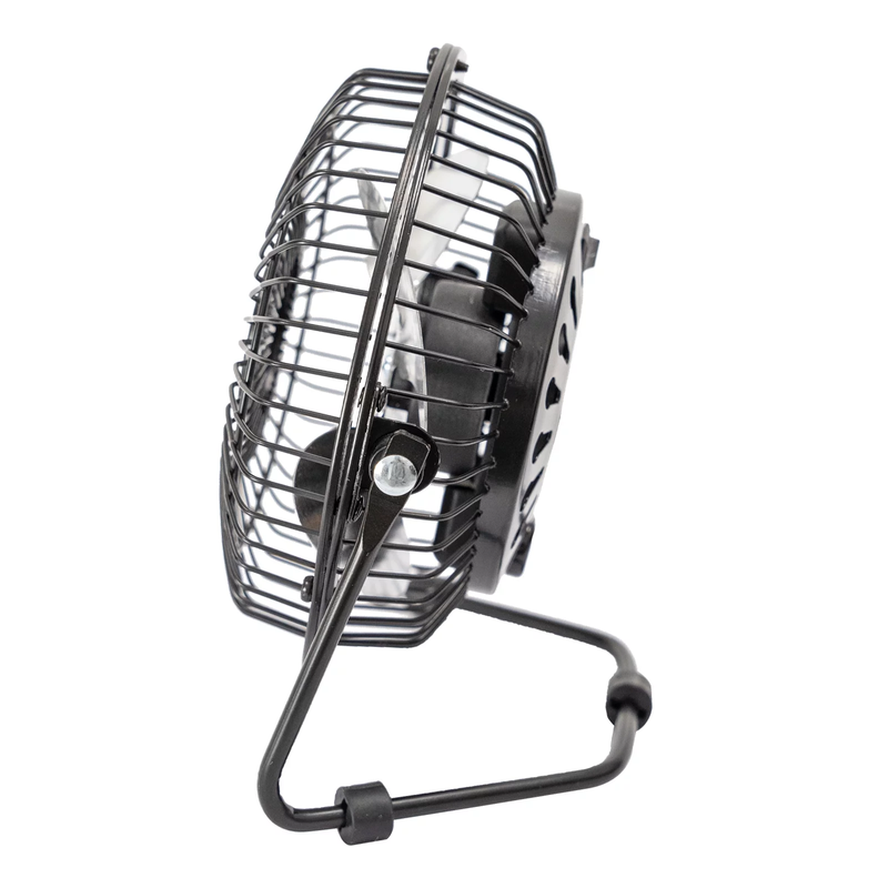 4 Inch Personal Fan - Metal USB Powered Desktop Fan