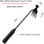 2 Pack Weed Puller Tool For Garden - 4 Teeth Manganese Steel Forged Hand Weeder