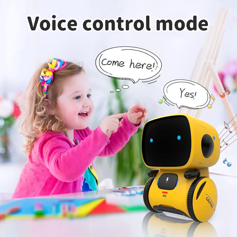 Touch & Voice Controlled Smart Robot Toy 