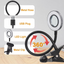 10X Magnifying Glass with Light and Clamp-Flexible Gooseneck LED Desk Lamp