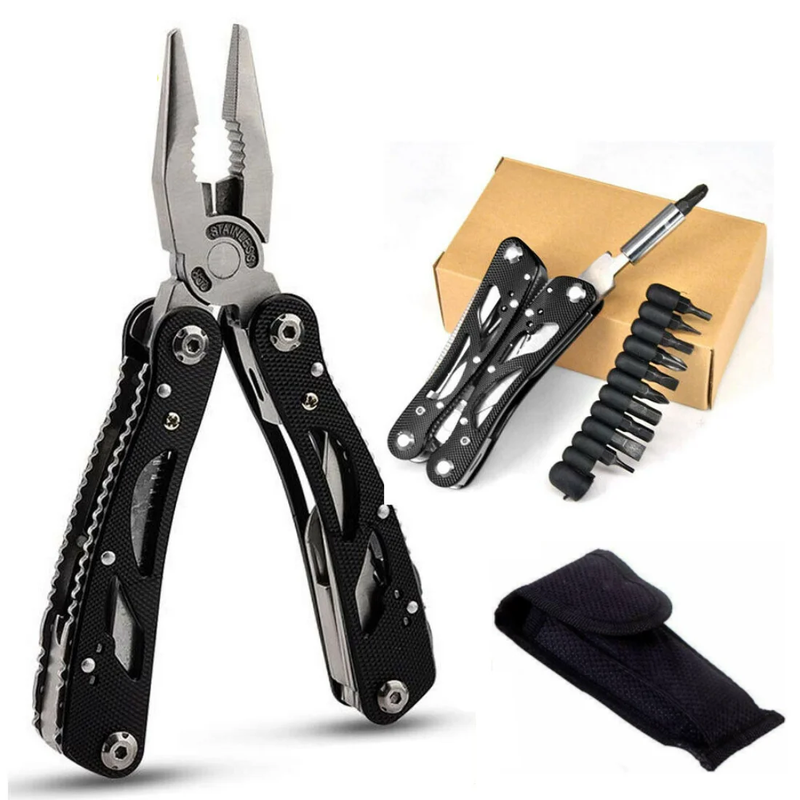 Multi-Purpose Pocket Multitool for Survival, Camping, Hunting, Fishing and Hiking