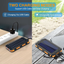 20000 mAh Portable Solar Charger for Iphone and Android - Dual 5V USB Ports