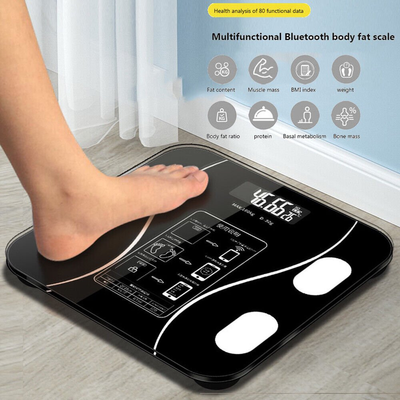 Digital Bathroom Scale with Smart Bluetooth BMI Monitor with Smartphone App