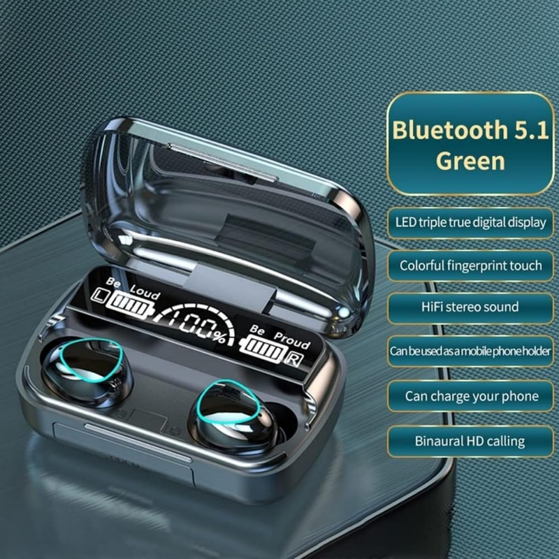 Wireless Earbuds Bluetooth 5.3 Headphones, Long Playing time , Touch Control Noise Reduction Headphones