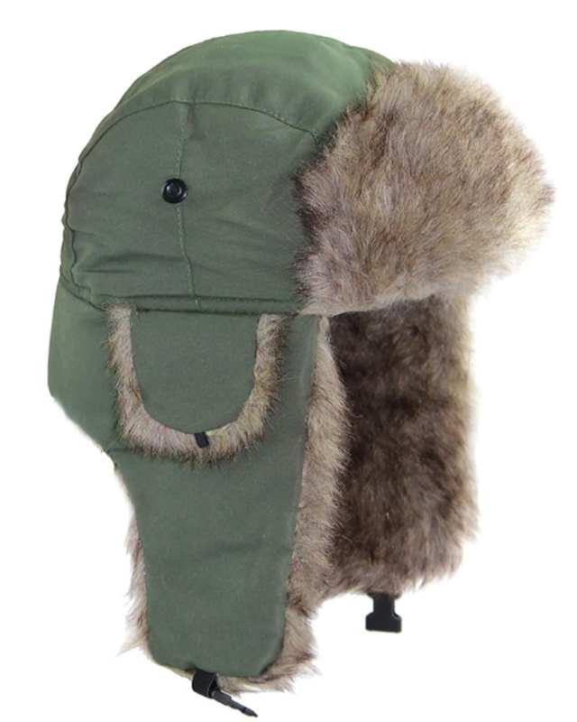 Unisex Faux Fur Hat with Ear Flaps