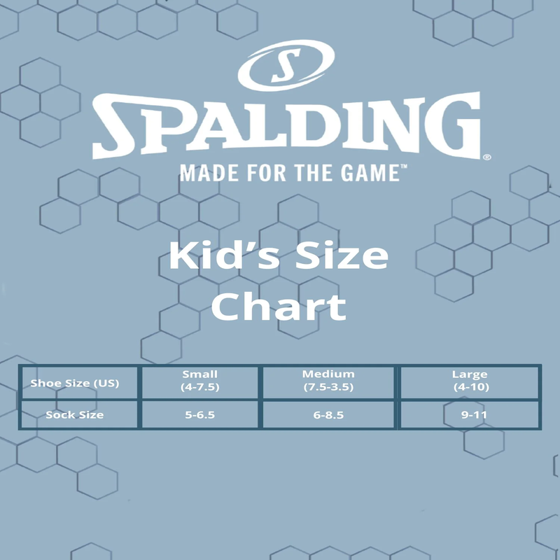 Spalding Kid'S Bundle Brick No-Show Socks, 30-Pack, Sizes 4-10