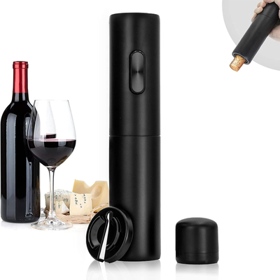 Electric Wine Bottle Opener - Battery Operated Automatic Wine Bottle Opener with Wine Stopper & Foil Cutter