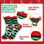 12 Pairs Christmas Socks - Fun Colorful Holiday Socks