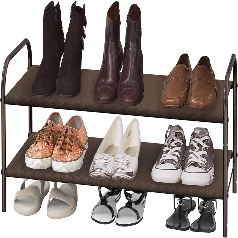 3 or 4 Tier Shoe Rack Storage Organizer 