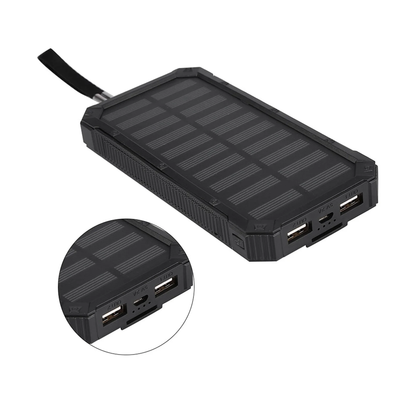 20000Mah Large Capacity Power Bank Solar Charger