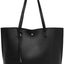 Women S Soft Faux Leather Tote Shoulder Bag from Dreubea, Big Capacity Tassel Handbag