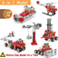 187 Piece Educational STEM Building Toys - Construction Building Blocks Ages 4-8