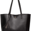 Women S Soft Faux Leather Tote Shoulder Bag from Dreubea, Big Capacity Tassel Handbag