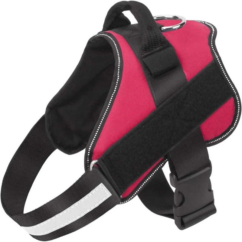 Dog Harness, No-Pull Reflective Dog Vest, Breathable Adjustable with Handle