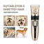 4-in-1 Pet Cordless Grooming Trimmer Kit 