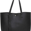 Women S Soft Faux Leather Tote Shoulder Bag from Dreubea, Big Capacity Tassel Handbag