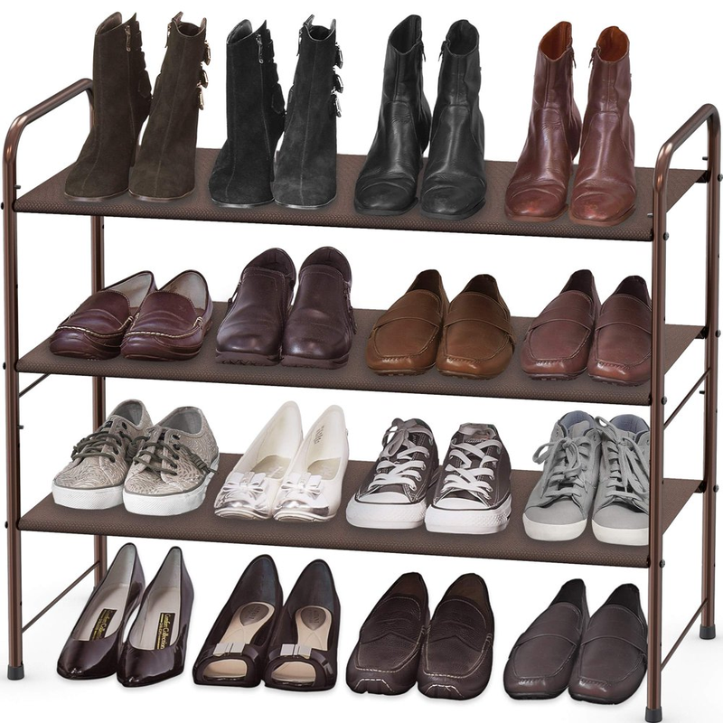 3 or 4 Tier Shoe Rack Storage Organizer 