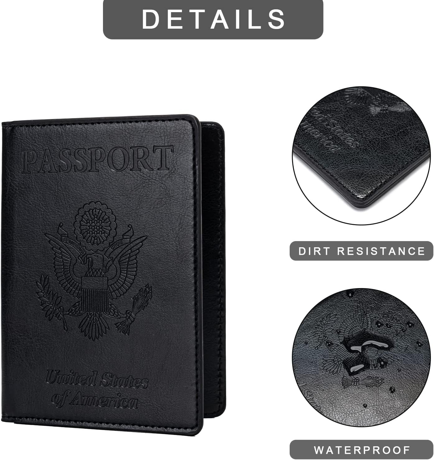 2 Pack Ultra Slim Passport Wallets