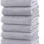 6 Pack Ultra Soft Microfiber Towel Set- 2 Bath Towels, 2 Hand Towels, 2 Washcloths