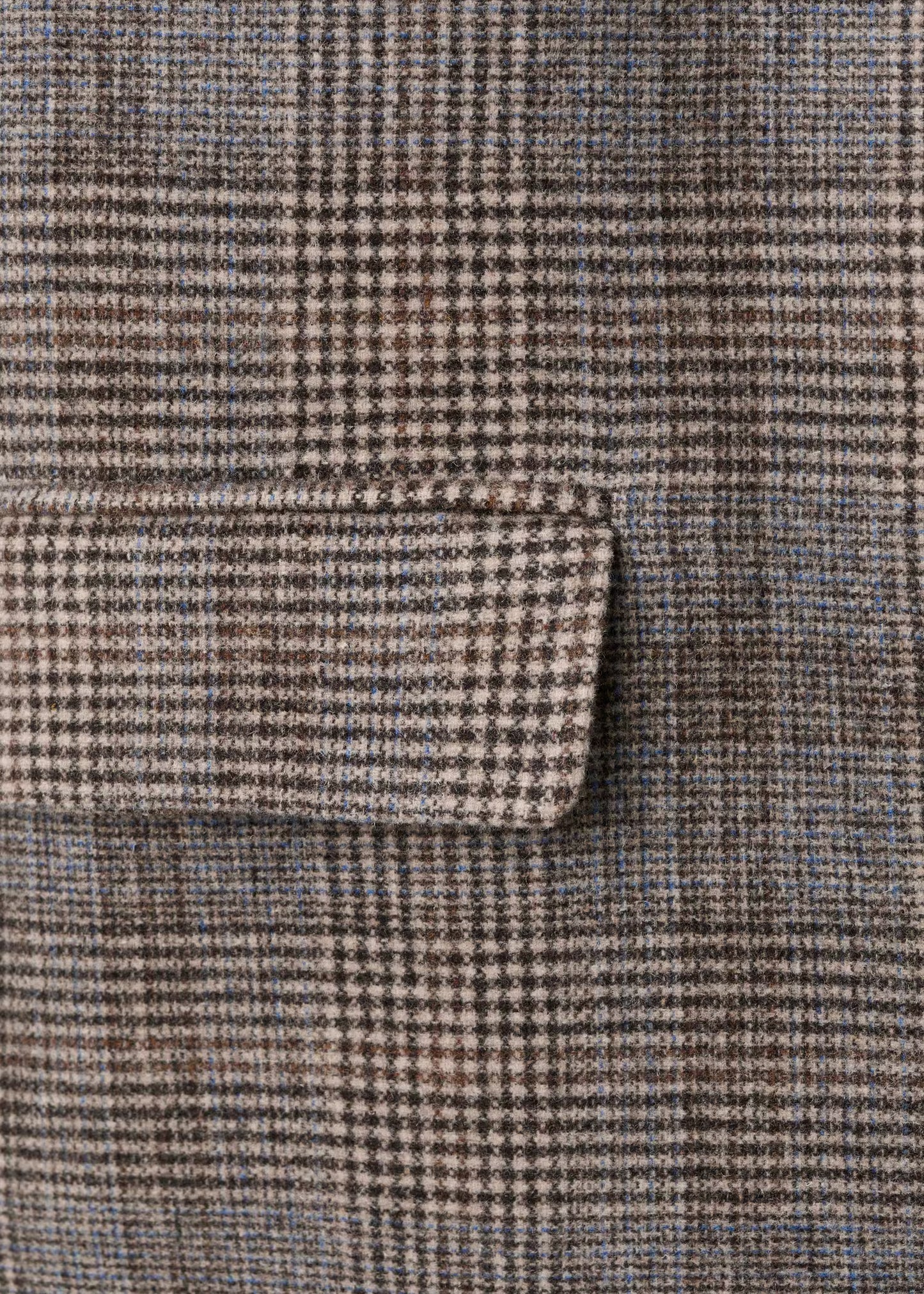 MANGO wool check blazer - Size Large