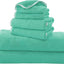 6 Pack Ultra Soft Microfiber Towel Set- 2 Bath Towels, 2 Hand Towels, 2 Washcloths