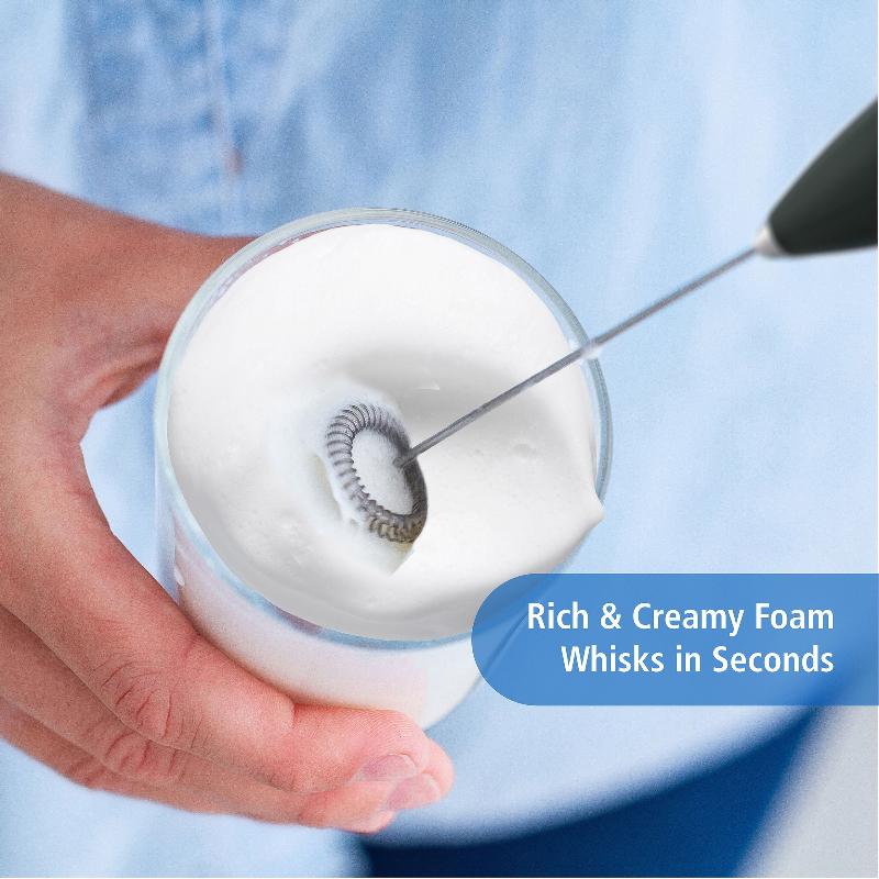 Battery-Powered Handheld Milk Frother- Wand