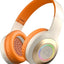 Wireless Bluetooth 5.3 Headphone with Colorful Lights, Large Battery Capacity, Foldable, 10M Range