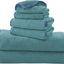 6 Pack Ultra Soft Microfiber Towel Set- 2 Bath Towels, 2 Hand Towels, 2 Washcloths