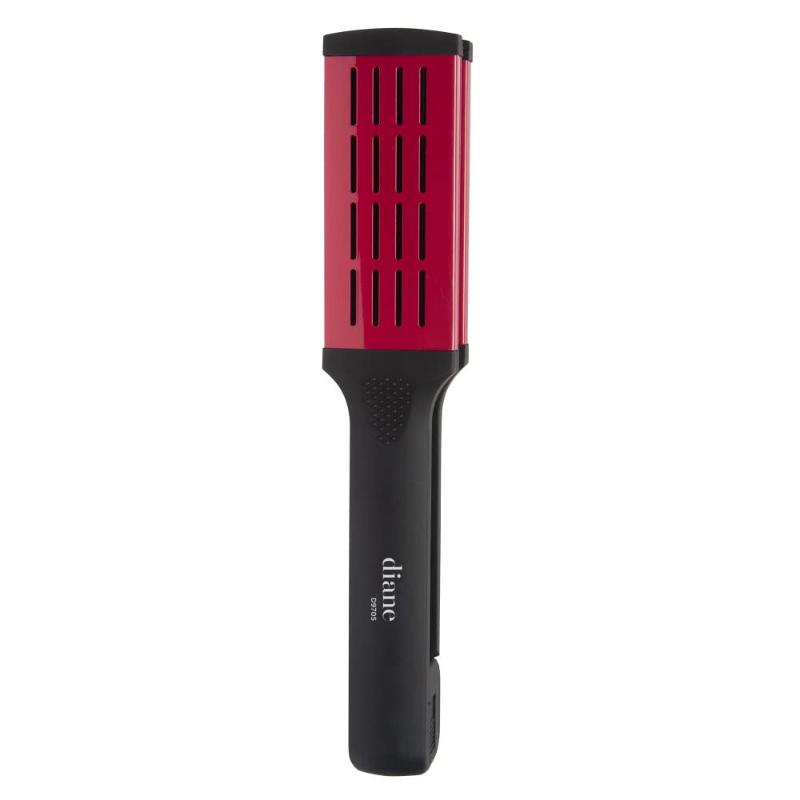 Double Sided Ceramic Straightening Brush with Nylon Bristles for Smoothing and Styling