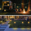 6-Pack Solar Torch Lights with Flickering Flame, Waterproof Outdoor Lighting for Garden