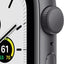 Apple Watch SE (GPS, 40mm) - Space Gray Aluminum Case with Midnight Sport Band (Renewed)