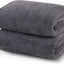 6 Pack Ultra Soft Microfiber Towel Set- 2 Bath Towels, 2 Hand Towels, 2 Washcloths