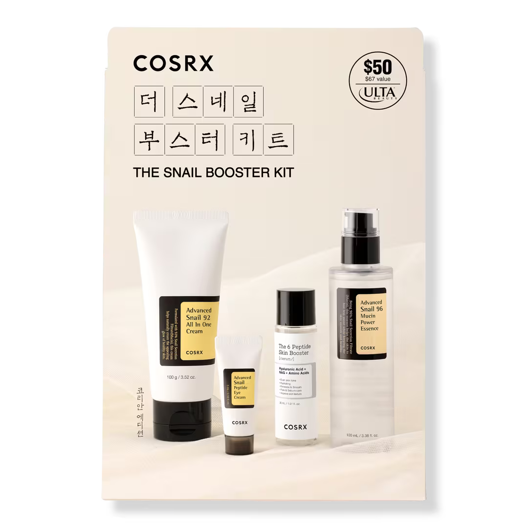 COSRX The Snail Booster Kit – Intensive Hydration & Skin Repair Set